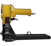 Pneumatic Carton Stapler for Warehouse Packing | Adjustable depth and tension dials with tungsten steel outlet for damage-free sealing of 5 to 9-layer corrugated cartons