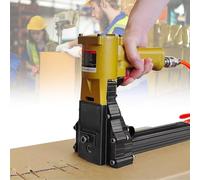 Pneumatic Carton Stapler Machine, Automatic Packing Closer for Heavy Duty Cartons,Handheld Box Sealing Tool, for 15mm-18mm/22mm Nails