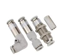 Pneumatic Check 6mm 8mm 10mm 12mm One Way Air Gas Single Way Brass Air Compressor Pipe Fitting Adapter(SPV-8)