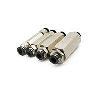 Pneumatic Check Valve Brass 4m 6mm 8mm 10mm 1/4 3/8 1/2 Inch Pipe Fitting Adapter Single Way for Air Compressor Tube 1Pcs(Cv-blue-pc-8mm)