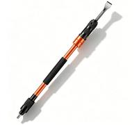 Pneumatic Chipping Hammer, 2200 BPM Industrial Scaling Tool, Long Reach Rust Remover for Marine Deck Paint Removal