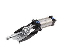 Pneumatic Clamp Carbon Steel Auto Control High Accuracy Air Toggle Clamp for Industry Production Equipment Installation Mechanical Operation Welding Mold