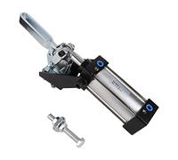 Pneumatic Clamp Cylinder G1/4in High Pressure Carbon Steel Pneumatic Hold Down Clamp for Mechanical Operation Welding Mold Equipment Installation