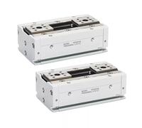 Pneumatic Compact Air Cylinder, Compact Air Gripper Pneumatic Cylinder 1pcs(Hfd8x8)