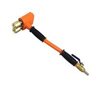 Pneumatic Concrete Chisel Multi-Head Alloy Hammer for Reinforced Wall Cladding, Manual Push, Double Head Design