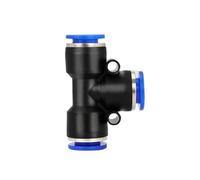 Pneumatic Connector 10PCS Pneumatic Fittings Quick Connector Air Hose Connectors Plastic 4mm 6mm 8mm 10mm 12mm Fitting(PEG6-4)