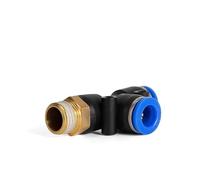 Pneumatic Connector 4mm 6mm 8mm 10mm 12mm Fitting Male Thread 1/8 1/4 3/8 1/2 Air Fittings Quick Push IDGTTLDF(PD10-01)