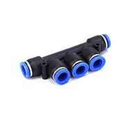 Pneumatic connector，Pneumatic Fitting Tube Connector Fittings Air Water Pipe Push In Hose Couping OD 4mm 6mm 8mm 10mm 12mm Multiple type Tire Spare Parts(1 pcs PK,OD10mm)