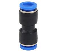 Pneumatic connector，Pneumatic fittings actuator Straight Type plastic hose couplings air valve Air Water Hose connector Tube pipe Connector Tire Spare Parts(PU,12mm)
