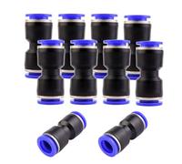 Pneumatic Connectors 13 mm Push In Quick Coupling Pneumatic Straight 13 mm Quick Couplings Pneumatic Tools for Compressed Air Quick Connector Pack of 10