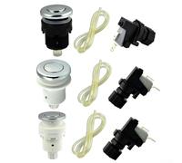 Pneumatic Control Button, Reliable Performance at 250V Voltage, 16A Current Rating (28MM)