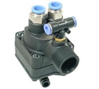 Pneumatic Control Valve for Tire Changer Machines, Quick Exhaust and Inflation Valve Function, Rotary Cylinder Controller for Automotive Shop Equipment(B)