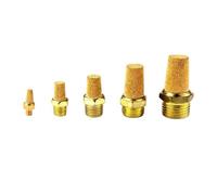 Pneumatic Copper Pagoda Solenoid Valve Muffler Air Pneumatic Components 1/8" 1/4" 3/8" 1/2" 3/4" 1"(3/8")