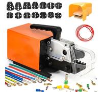 Pneumatic Crimping Machine - Air Powered Tool with 14 Sets of Dies, Suitable for Various Terminals, Operating Pressure 0.5-0.7Mpa