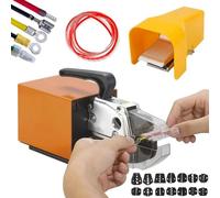 Pneumatic Crimping Tool, Air Powered Wire Machine Up to Crimper Plier, Am-10 1.3T Powerful Output 0.5-0.7Mpa Max 1.0Mpa 6 Feet Hose Fit 0.5-16mm²