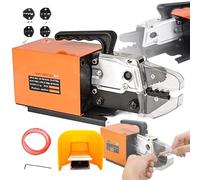 Pneumatic Crimping Tool, with 4 Die Sets+ Pedal Crimping, Output: 1.3 Tons, Air Pressure Range: 0.6~0.8mpa, Up to 16 Mm² Pneumatic Crimping Tool, for Various Terminals,A