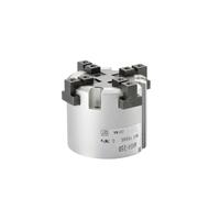 Pneumatic Cylinder Air Gripper Pneumatic Air Cylinder MHS Parallel Type Air Gripper 2 Finger 4 Finger Type Air Cylinder Double Acting (Color : MHS 2, Size : 50)