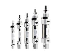 Pneumatic Cylinder C85 Air Standard Double Acting Single Rod CD85N Bore10 12 16 20 25 Stroke 10-225(Stroke 35mm,C85N16)