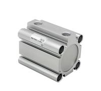 Pneumatic Cylinder CQ2A32 Compact Cylinder Standard Type Double Acting Single Rod Bore 32mm Stroke 5-100mm Female Thread(32-50DZ)