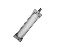 Pneumatic Cylinder Miniature， MBB40 X 25 100 200 Mini Pneumatic Air Cylinder, Standard Type Double Acting Cylinders, Pneumatic Cylinder Single Rod 1pc(75mm)
