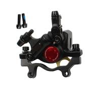 Pneumatic Cylinder MTB Oil Disc Hydraulic Brake Line Pull Calipers Front & Rear G3 Rotors 120/140/160/180MM MT200 M315(Black Rear)
