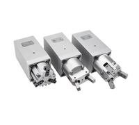 Pneumatic Cylinder WXXCT2/3/4-32DP Rotary Jaw Screw Bottle Cap Filling Machine 2/3/4 Claw 1Pcs(Transparent)