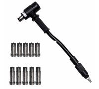 Pneumatic Descaling Hammer, Air Percussion Rust Remover, 8000rpm with Adjustable Impact Force & Anti-Vibration Grip, No Electrical Spark, for Ship Marine Auto Metal Rust & Paint Removal