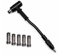 Pneumatic Descaling Hammer, Air Percussion Rust Remover, 8000rpm with Adjustable Impact Force & Anti-Vibration Grip, No Electrical Spark, for Ship Marine Auto Metal Rust & Paint Removal