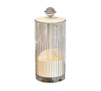 Pneumatic design design design makeup brush holder with lid and 4 compartments with neat tidy up and bathroom storage solution