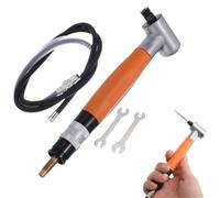 Pneumatic Die Grinder Kit - 90 Degree Micro Air Pencil Polisher Tool with 3MM Accessories for Grinding and Straight Grinders