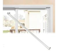 Pneumatic Door Closer, Automatic Sliding Door Closures, Quiet Damping Buffer, Adjustable Speed, Fits Door Widths 29.5-51 Inches for Various Sliding Doors