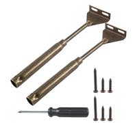Pneumatic Door Strut - Slow Crash Closed Door | Spring Loaded Cabinet Hardware | Door Support Strut | RV Metal Door Hardware Strut | Bracket Furniture Parts
