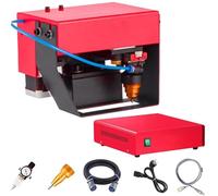 Pneumatic Dot Peen Marking Machine, Depth 0.01-1mm Engraving Machine, Portable Industrial Marking Tool, Various Models, for Letters Serial Numbers VIN Code/Number(Type: F)