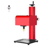 Pneumatic Dot Peen Marking Machine, Pneumatic Marking Machine with Pressure Regulating Valve, Maximum Marking Depth 0.1-1 mm, Engraver for Codes, Serial Numbers(20x13cm)