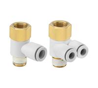 Pneumatic Double Tube Internal and External Screw Threads Connector KQ2VF/KQ2ZF 04/06/08/10/12-M3/M5/01/02 3Pcs(KQ2ZF 12-02S,5 Pieces)
