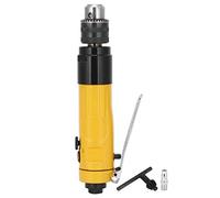 Pneumatic Drill 3/8 Inch Chuck | Zinc Alloy Straight Pneumatic Drill for Furniture/Hardware/Maintenance | 1.5-10mm Drilling Machine Tool, 3500 RPM, 90 PSI