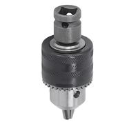Pneumatic Drill Chuck 1/4in -Sex Cantadapter for Electrical Impact Screw Conversion Chuck Mount in or Lathe