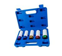 Pneumatic Drives Wheel Protector Sleeve Guard Socket Set in Assorted Color Easy to Use Suitable for All Road Conditions Socket Set