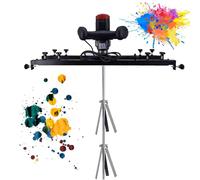 Pneumatic Drum Mixer with Folding Propeller and Telescopic Range, Ideal for Paint, Ink, and Mortar Mixing