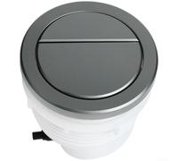 Pneumatic Dual Flush Toilet Button 72.5-80mm ABS Push Button Replacement | ABS toilet tank button, dual flush replacement, pneumatic push button, 72.5-80mm universals fit, humid bathroom