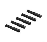Pneumatic End Cap Push Fit Connector Air Line Quick Release Fitting ylon Blanking Hose Tube Pipe Stopper for Pneumatic System 4-16mm Black(6mm)