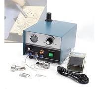 Pneumatic Engraver 4000RPM Dual Head, Adjustable Speed Multi-Function Engraving Machine for Crafts & Metalwork, Ideal for DIY and Professional Use