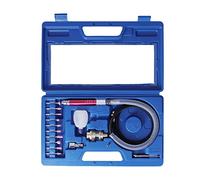 Pneumatic Engraving Pen, Air Powered Micro Die Grinder 17Pcs for Iron Plate for Jewelry Cleaning