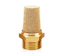 Pneumatic Exhaust Muffler Silencer, 1/8 1/4 3/8 1/2 BSP Male Thread, for Air Noise Adjustable Long Short BSL M5 Jujianfu(BSL-G1)