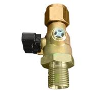 Pneumatic Exhaust Valve | Heavy Duty Brass Air Cut Off Valve | Air Shut Off Valve Brass Pneumatic Brake Hose Trailer Exhaust Control
