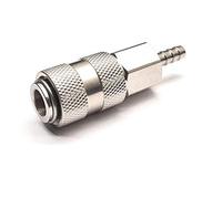 Pneumatic Female Coupling with 1/4" Barb - 6mm Hosetail - PCL Airflow Air Line Fitting AC21R Type