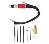 Pneumatic File Air Saw DR - AF10S, Silent Hose Air Tool for Metal Cutting and Mold Grinding, 4800 BPM with Safety Trigger for Precision Deburring and Thin Sheet Work
