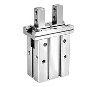 Pneumatic Finger Air Cylinder, 3/4 inch (20mm) Bore Single Action Aluminium Alloy Pneumatic Parallel Gripper Claw MHZ2-20S