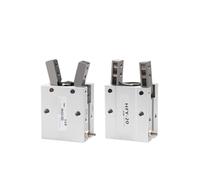 Pneumatic finger cylinder MHC2-10D/16D/20/25/32/40 manipulator fulcrum type HFY air claw gripper(High quality J MHC2 20D)