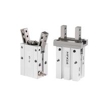 Pneumatic Finger Cylinder Pneumatic Claw, HF Series 180 Degree Open Close Air Claw Pneumatic Finger Cylinder HFR/CMSH 10-25mm Bore(Bore 20mm)